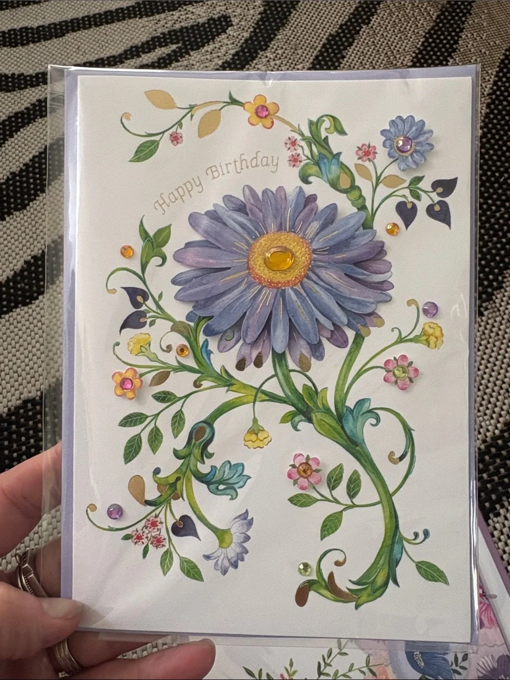 🆕Bundle Of 4 Floral Papyrus Greeting Cards